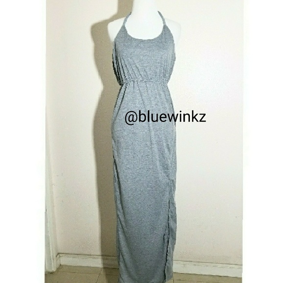 Gray Maxi Dress - Picture 3 of 7